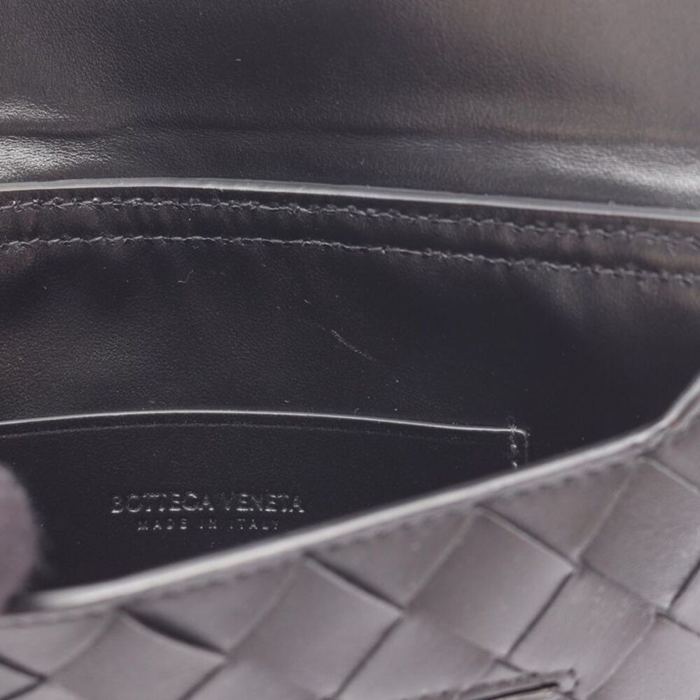 Bottega Veneta Leather Phone Pouch Shoulder Bag - Picture 4 of 5